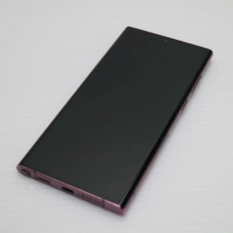 Galaxy S22 Ultra SC-52C バーガンディ docomo 中古 スマホ 白ロム【良品中古】保証付き 赤ロム保証