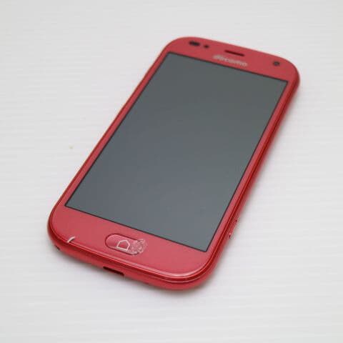 らくらくスマートフォン F-42A ピンク docomo 中古 スマホ 白ロム 富士通【超美品】保証付き 赤ロム保証