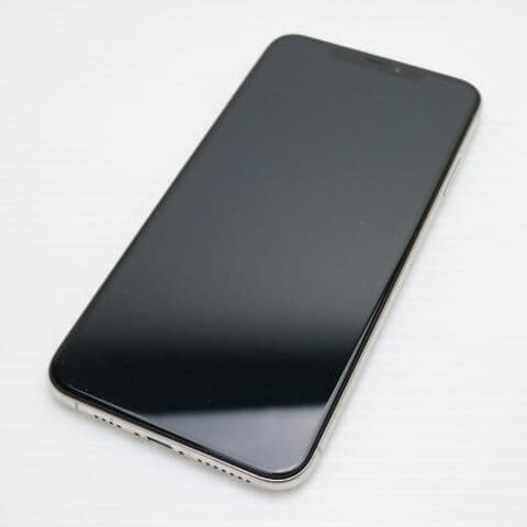 iPhone XS Max 64GB シルバー au 中古 白ロム Apple【良品中古】保証付き 赤ロム保証