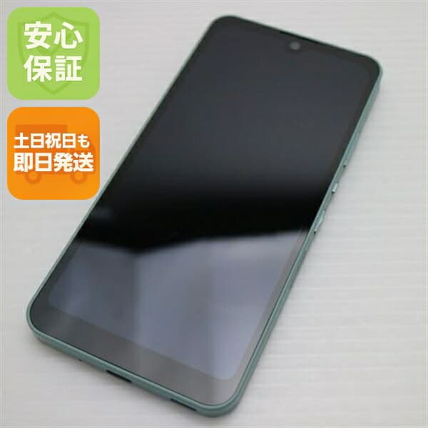 AQUOS wish SHG06 オリーブグリーン au 中古【超美品】保証付き 赤ロム保証