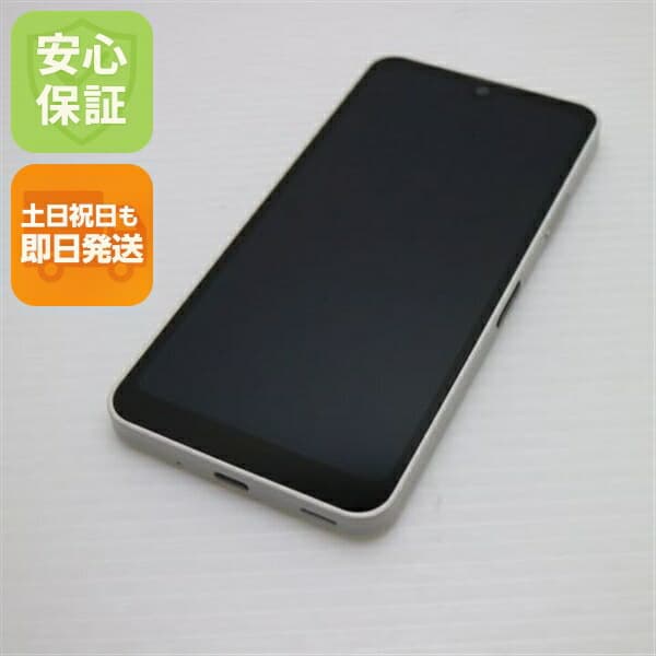 AQUOS wish3 ホワイト SIMフリー 中古 スマホ SHARP【美品】保証付き 赤ロム保証