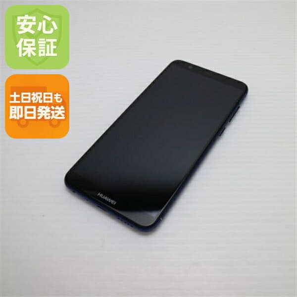 HUAWEI nova lite 2 ブルー SIMフリー 中古 スマホ スマホ 白ロム HUAWEI【超美品】保証付き 赤ロム保証