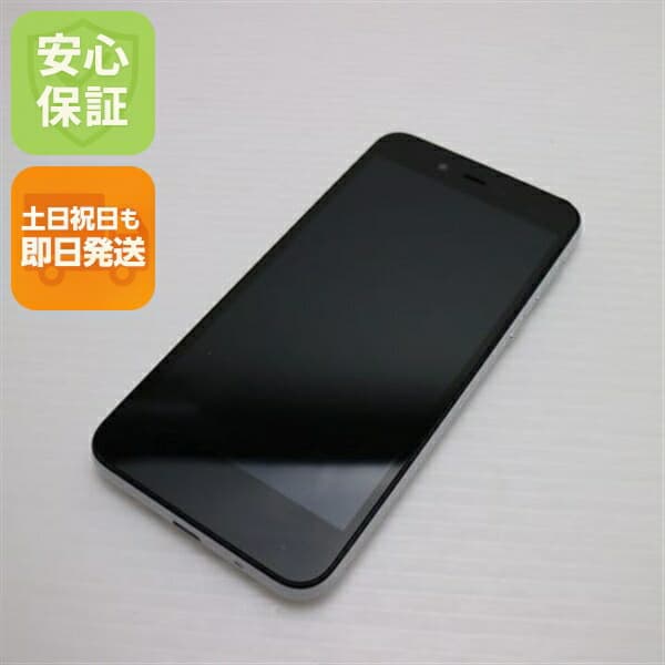 AQUOS sense basic 702SH ホワイト SoftBank 中古 スマホ 白ロム【超美品】保証付き 赤ロム保証