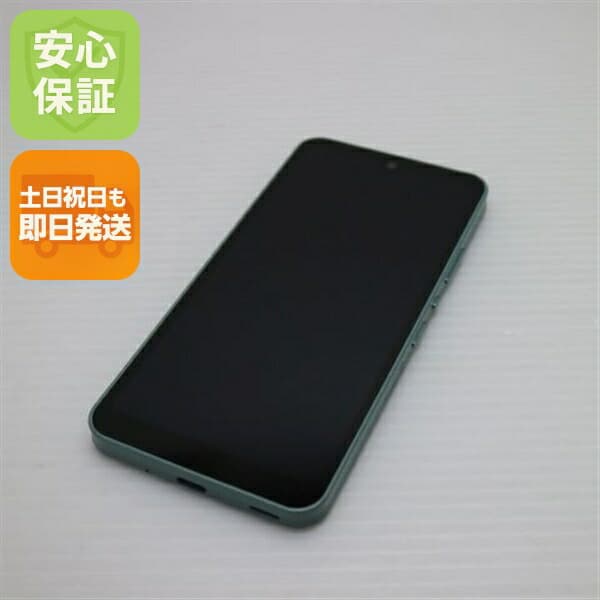 AQUOS wish SHG06 オリーブグリーン au 中古【超美品】保証付き 赤ロム保証