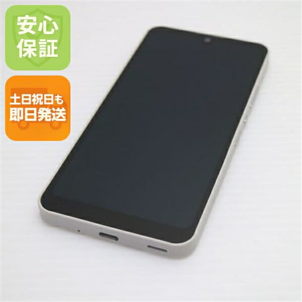 AQUOS wish A104SH アイボリー SoftBank 中古 スマホ 白ロム【美品】保証付き 赤ロム保証