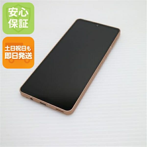 AQUOS sense6s SHG07 ライトカッパー au 中古 スマホ 白ロム【新品同様】保証付き 赤ロム保証