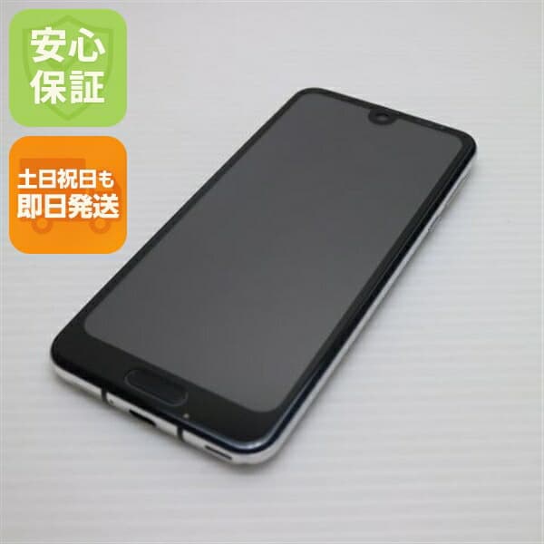 AQUOS R2 706SH ブラック SoftBank 中古 スマホ スマホ 白ロム SHARP【美品】保証付き 赤ロム保証