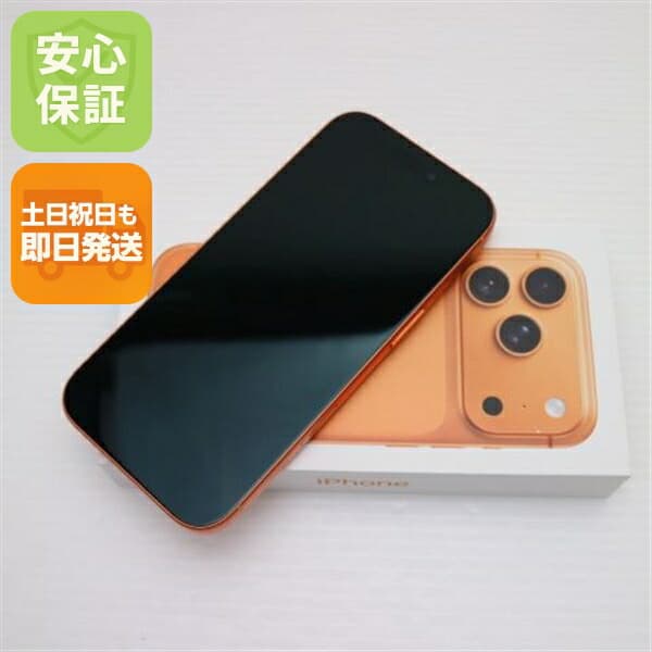 iPhone 17 Pro 256GB コズミックオレンジ SIMフリー 中古 スマホ Apple【新品未使用】保証付き 赤ロム保証