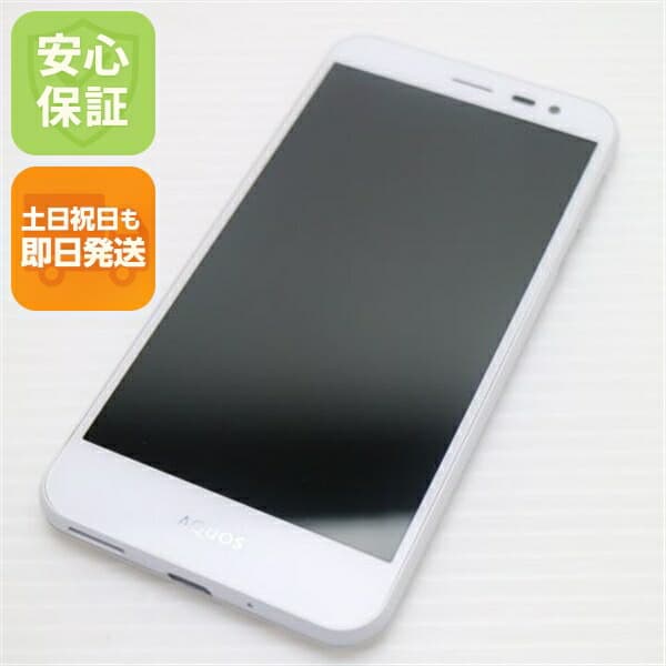 AQUOS U SHV35 ホワイト au 中古 スマホ SHARP 白ロム【超美品】保証付き 赤ロム保証