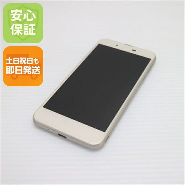 AQUOS EVER SH-02J ゴールド docomo 中古 スマホ SHARP 白ロム【超美品】保証付き 赤ロム保証