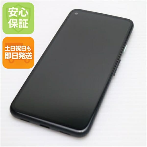 Pixel 4a ブラック SIMフリー 中古 Google スマホ 白ロム【超美品】保証付き 赤ロム保証