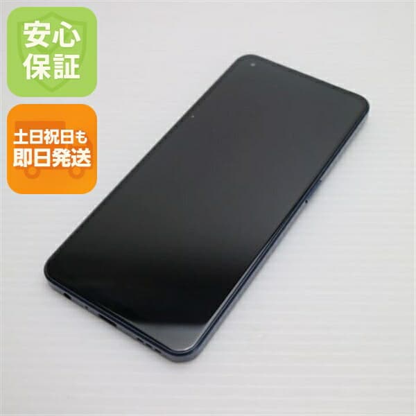 OPPO Reno7 A ブラック SIMフリー 中古 スマホ【美品】保証付き 赤ロム保証